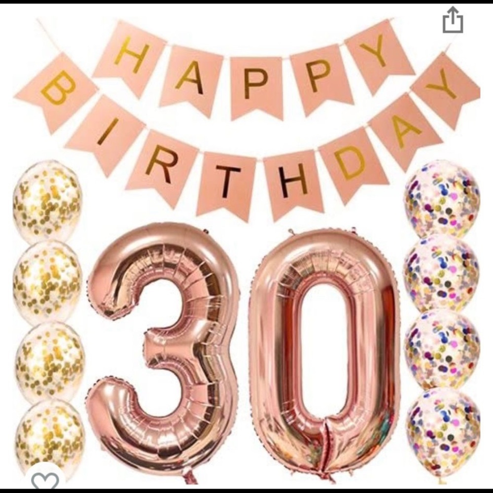 New left over 30th birthday party